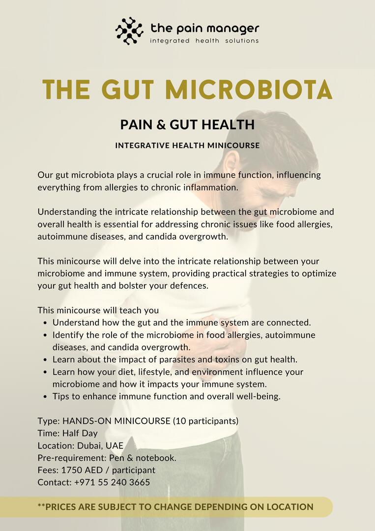 healthy gut microbiome minicourse