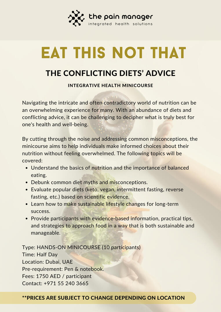 eat this not that food minicourse