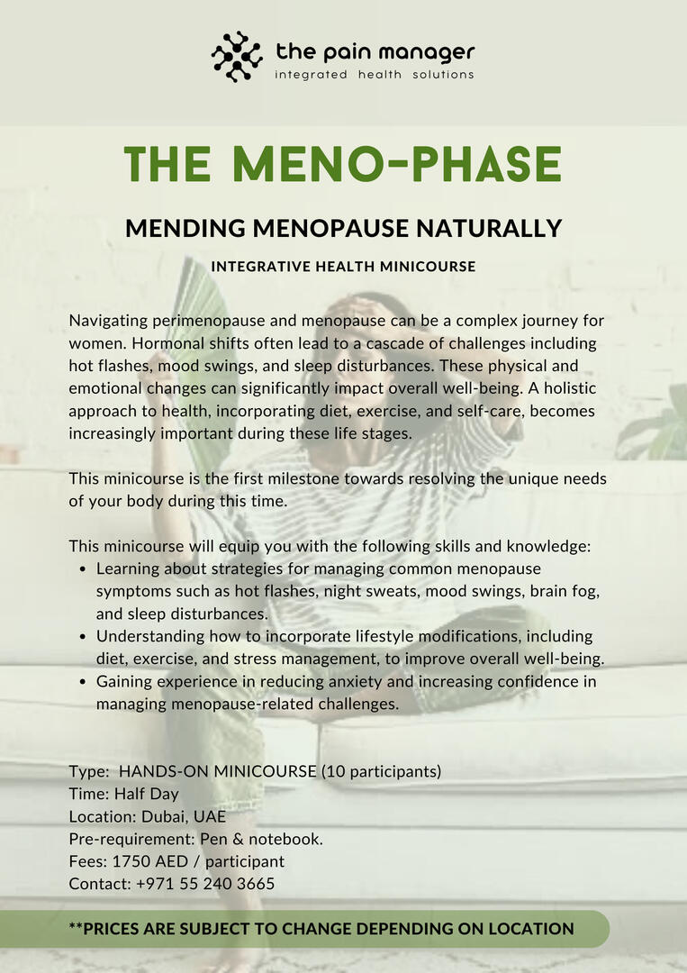 menopause health solutions minicourse