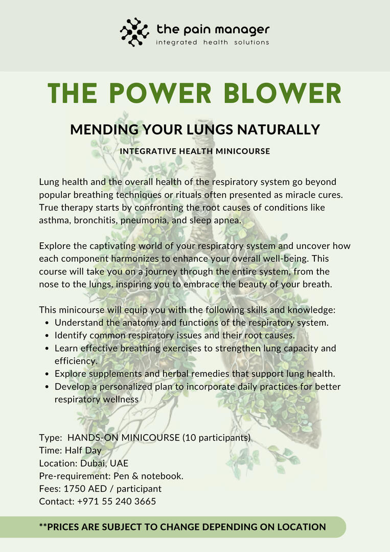 breathing and respiratory system health solutions minicourse