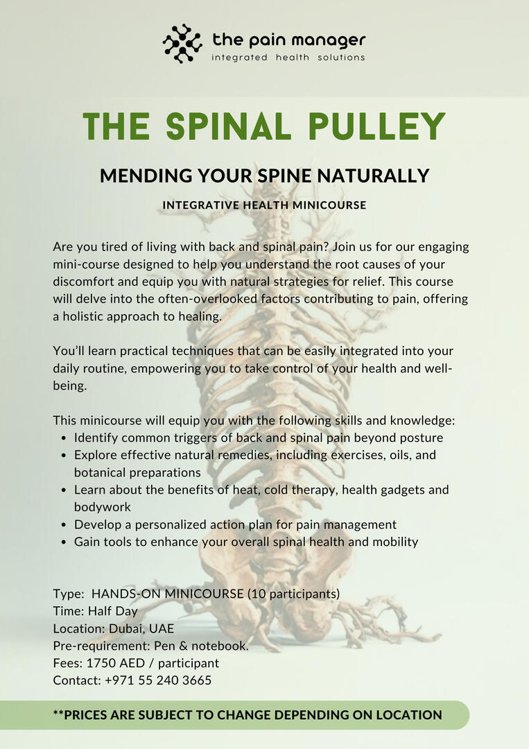 spine and back health solutions minicourse