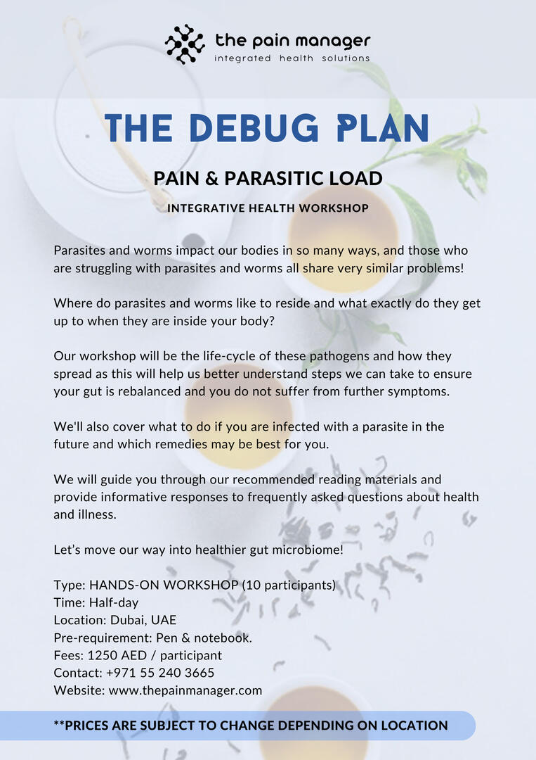 parasite cleanse and detox protocol workshop